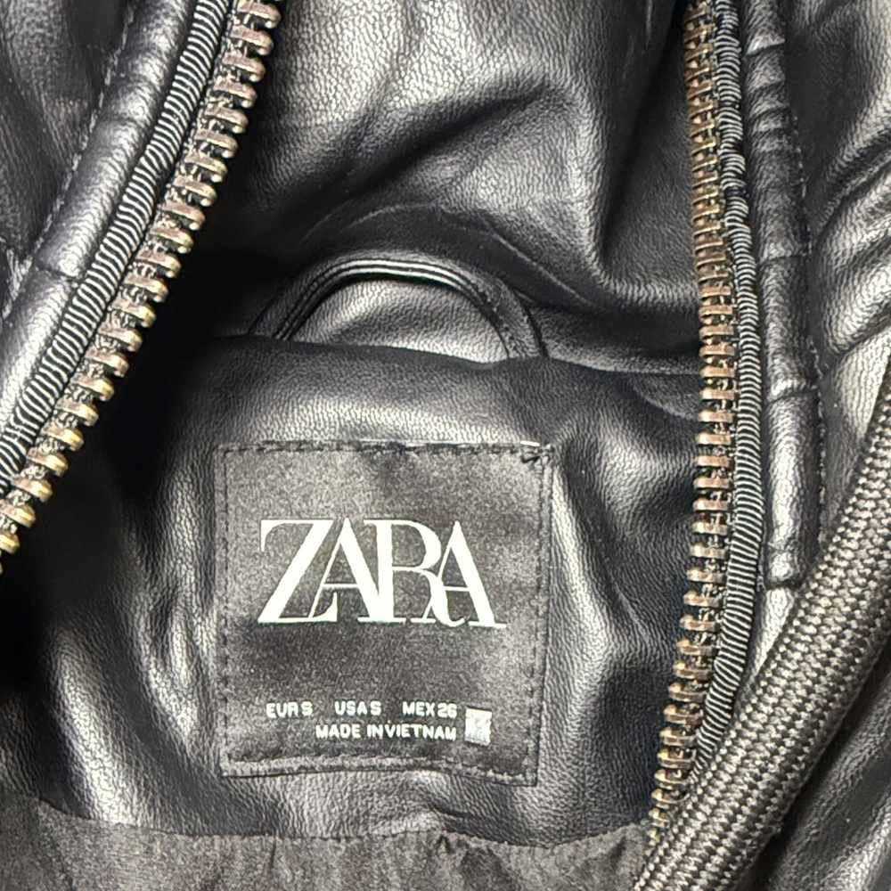 Black Puffer Jacket - Picture 2 of 6